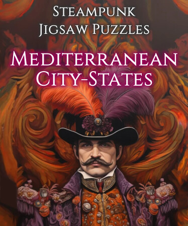 Steampunk Jigsaw Puzzles - Mediterranean City-States
