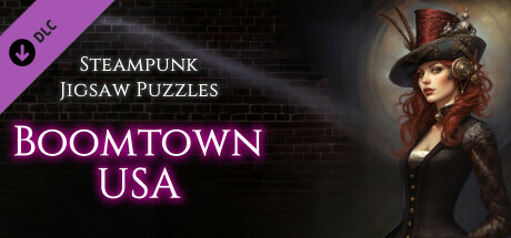 스팀펑크 직소 퍼즐 - 미국 신흥 도시