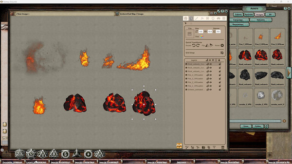 Fantasy Grounds - FG Volcanic Map Pack