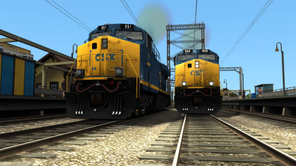 CSX ES44AC Add-on Livery for steam