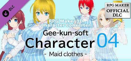 RPG Maker 3D Character Converter - Gee-kun-soft character 04 Maid clothes
