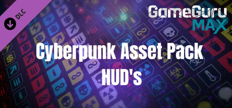GameGuru MAX - Cyberpunk HUDs banner image