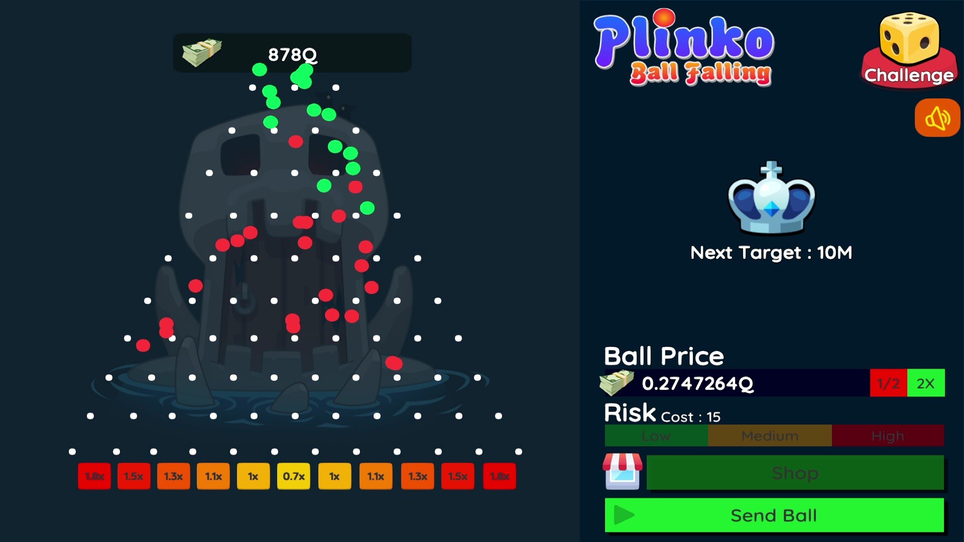 Plinko Free Online Game » Plinko Demo