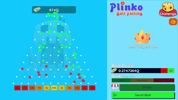 Plinko : Ball Falling game for windows Pc 1