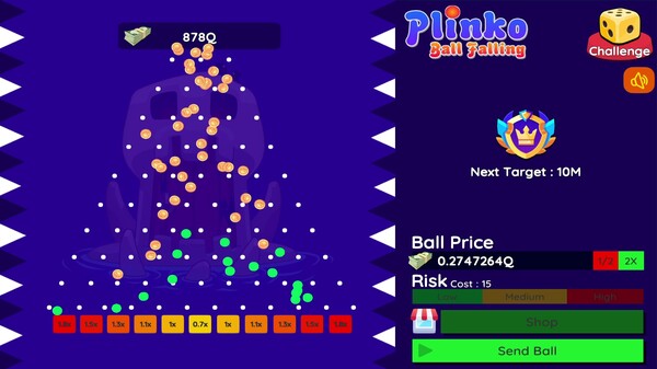 Plinko : Ball Fallingfor windows and Linux 1