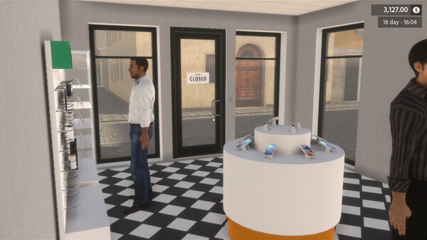 Скриншот из Mobile Store Simulator