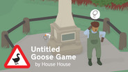 House House on X: Still very enamoured with the stickers that  @elloradatura made us for Untitled Goose Game's launch on Steam.    / X