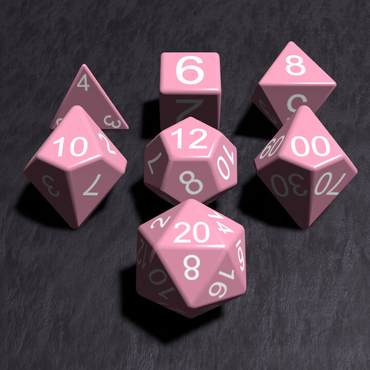 True Dice Roller Strawberry Pastel Dice on Steam