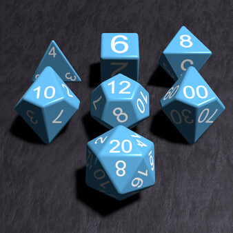 True Dice Roller - Taffy Pastel Dice