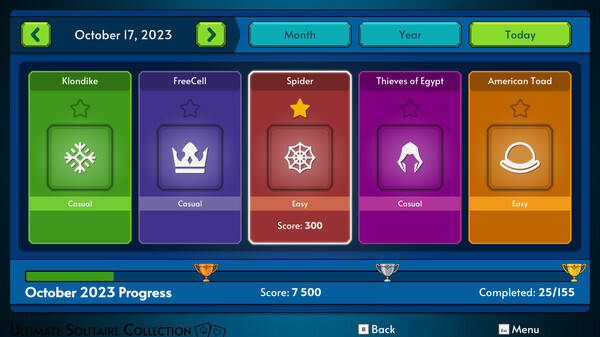 Скриншот из Ultimate Solitaire Collection