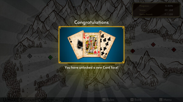 Скриншот из Ultimate Solitaire Collection
