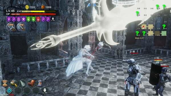 Widow in the Endless Labyrinth game for windows Pc 1