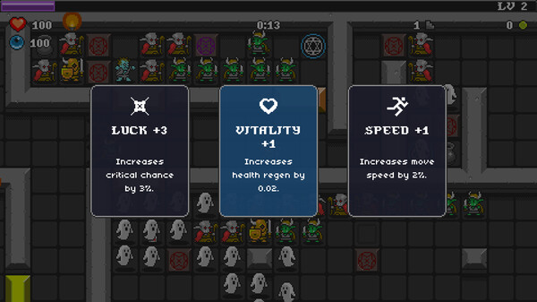 Скриншот из Pixel Descent