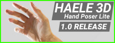 HAELE 3D - Hand Poses Lite - Drawing References 게임 이미지