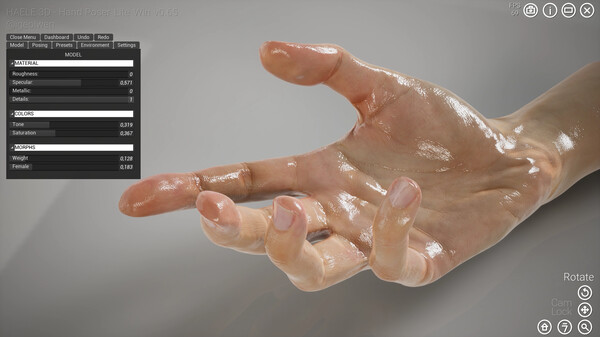 HAELE 3D - Hand Poser Lite game for windows Pc 1