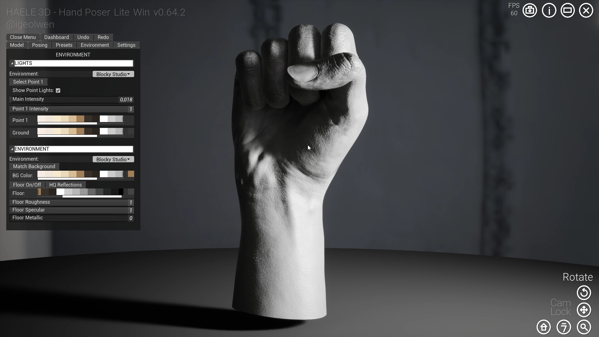 HAELE 3D - Hand Poser Lite #20