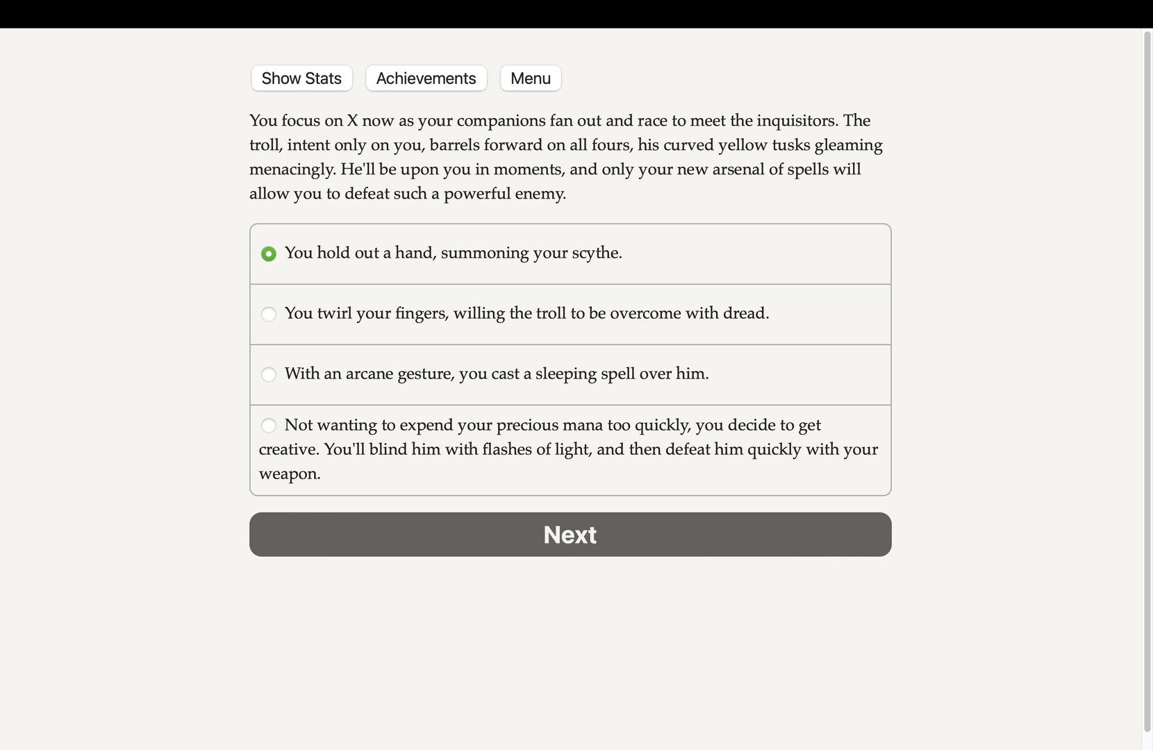 The Nascent Necromancer Demo #5
