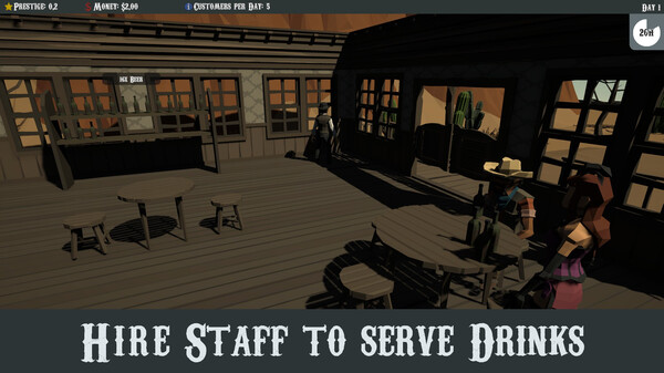 Wild West Saloon game for Linux 1