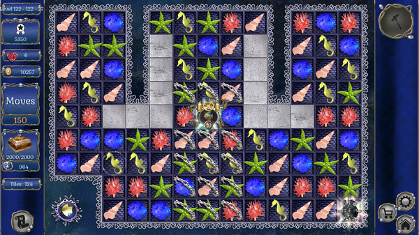 Скриншот из Jewel Match Aquascapes 2 Collector's Edition