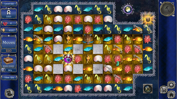 Скриншот из Jewel Match Aquascapes 2 Collector's Edition