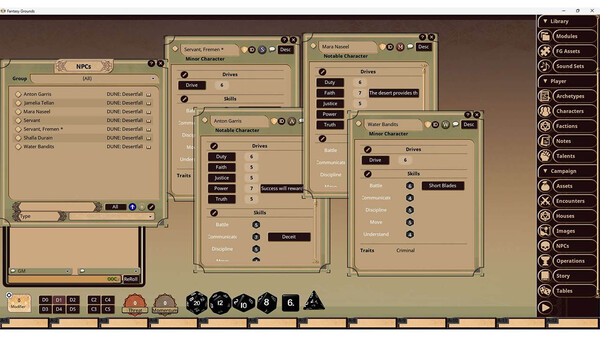 Fantasy Grounds - Dune: Desertfall Adventure for steam Fantasy Grounds - Dune: Desertfall Adventure for steam