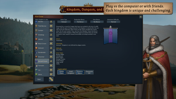 Kingdom, Dungeon, and Hero screenshot 1