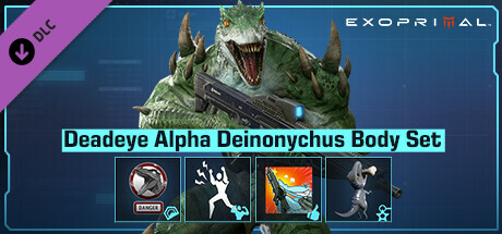 Exoprimal - Deadeye Alpha Deinonychus Body Set banner image