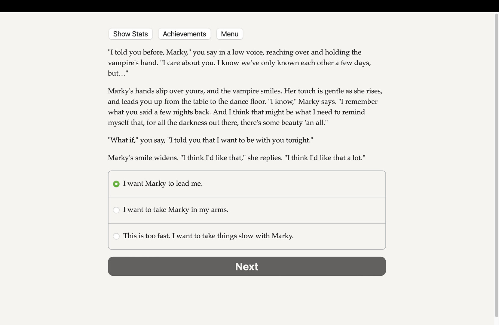 Vampire's Kiss Demo #5