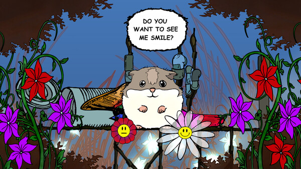 Скриншот из Visual novel for the kids: Lumi And Baby - Hamster And Baby Dragon