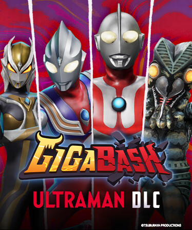 GigaBash - Ultraman 4 Characters Pack