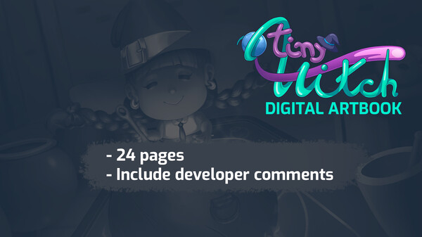 Tiny Witch - Digital Artbook for steam Tiny Witch - Digital Artbook for steam