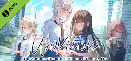 UsoNatsu ~The Summer Romance Bloomed From A Lie~ Demo banner