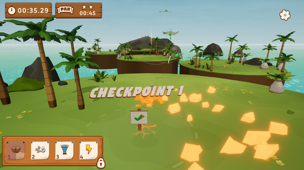 Скриншот из Disaster Golf