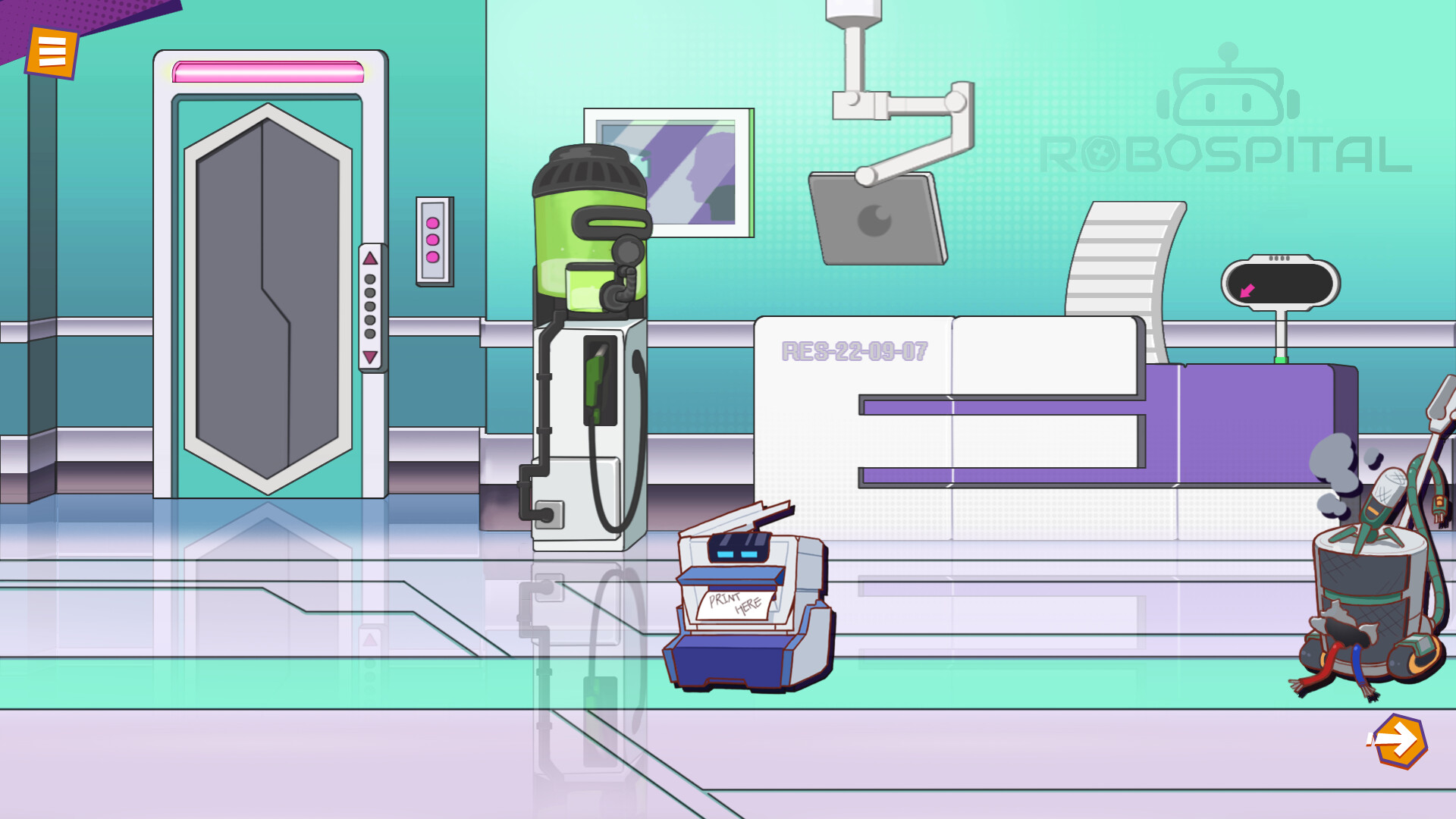 Robospital screenshot 1