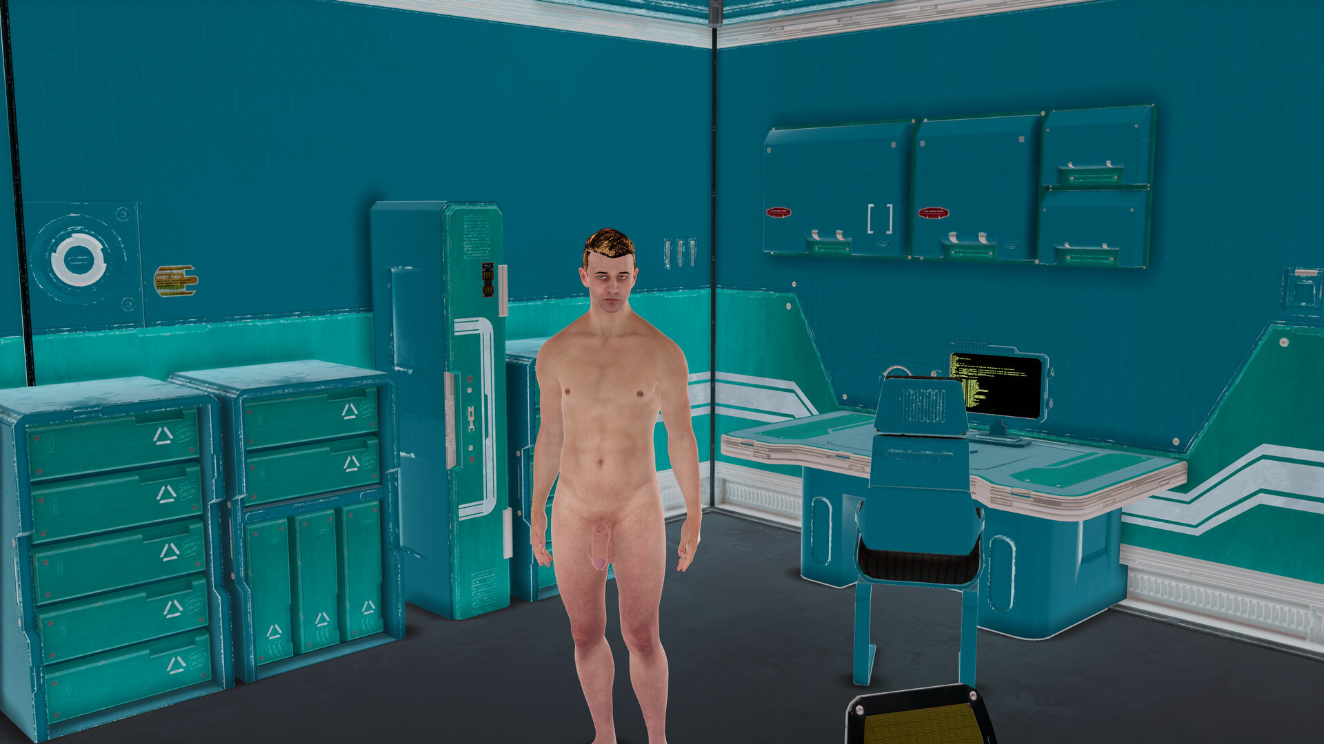 Sexy boys for Sci-fi builder #27