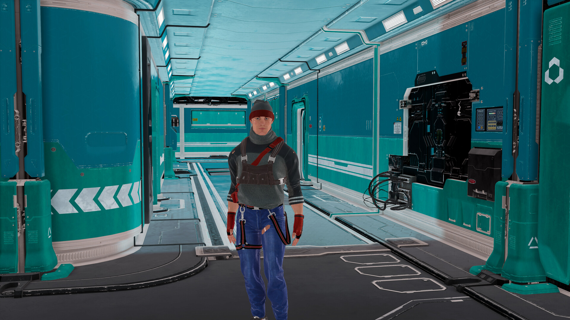 Sexy boys for Sci-fi builder #28