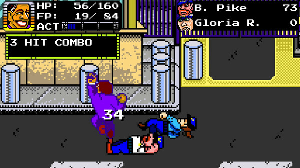 Скриншот из Treachery in Beatdown City: U.N. Trouble