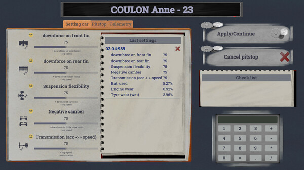 Скриншот из Race Manager