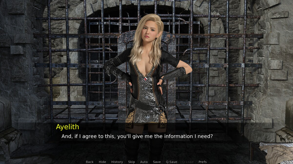 Скриншот из Whispers of an Elven Captor