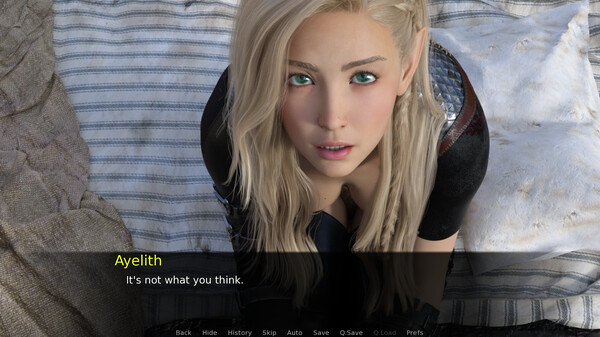 Whispers of an Elven Captor game for Linux 1