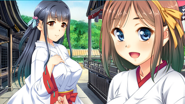 Скриншот из Sakaza village's indecent festival, defiled shrine maiden sisters