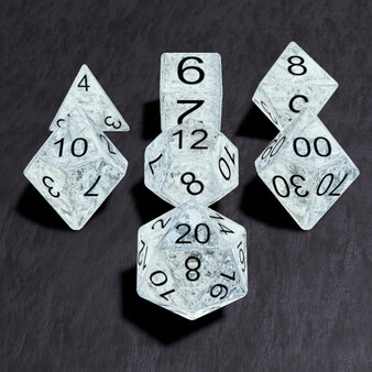 True Dice Roller - Frosted Glass Dice