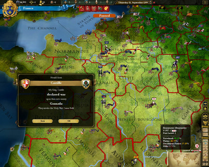 скриншот Europa Universalis III: Heir to the Throne 1