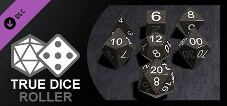 True Dice Roller - French Marble Stone Dice
