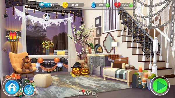 Home Designer Makeover Blast - Halloween for steam