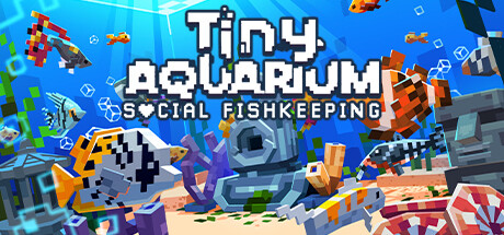 Steam header art for Tiny Aquarium: Social Fishkeeping