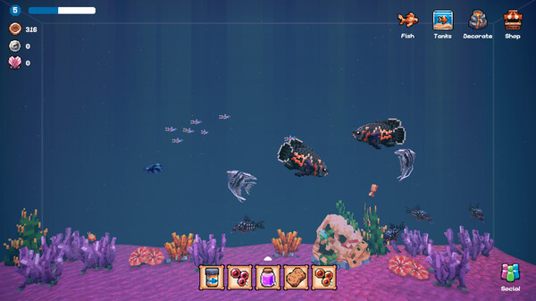 Tiny Aquarium: Social Fishkeeping screenshot 8