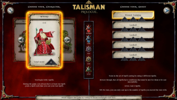 Talisman: Prologue capture d'écran