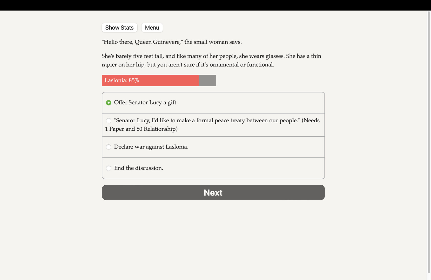Daria: A Kingdom Simulator Demo #4