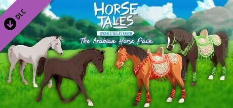 the arabian horse pack - horse tales: emerald valley ranch vertical card thumbnail